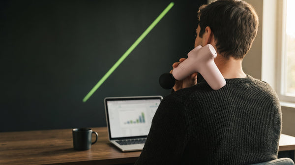 Massage Gun for Neck & Shoulder Tension: What's Safe, What's Not
