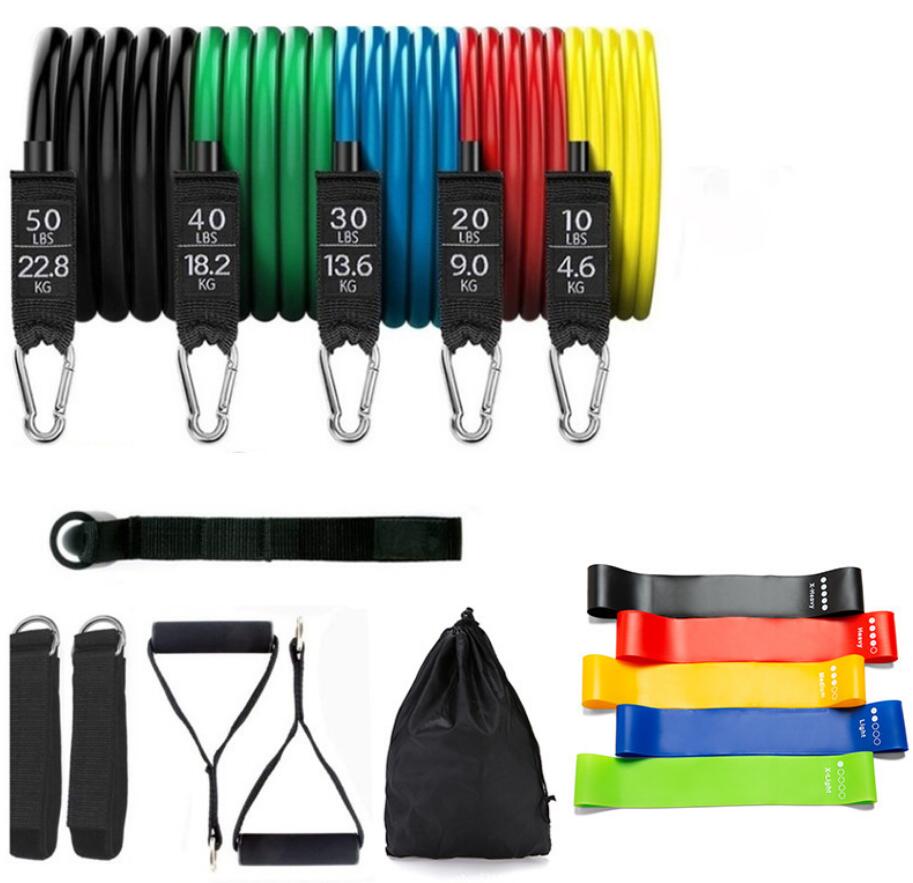 17-Piece Resistance Band Set